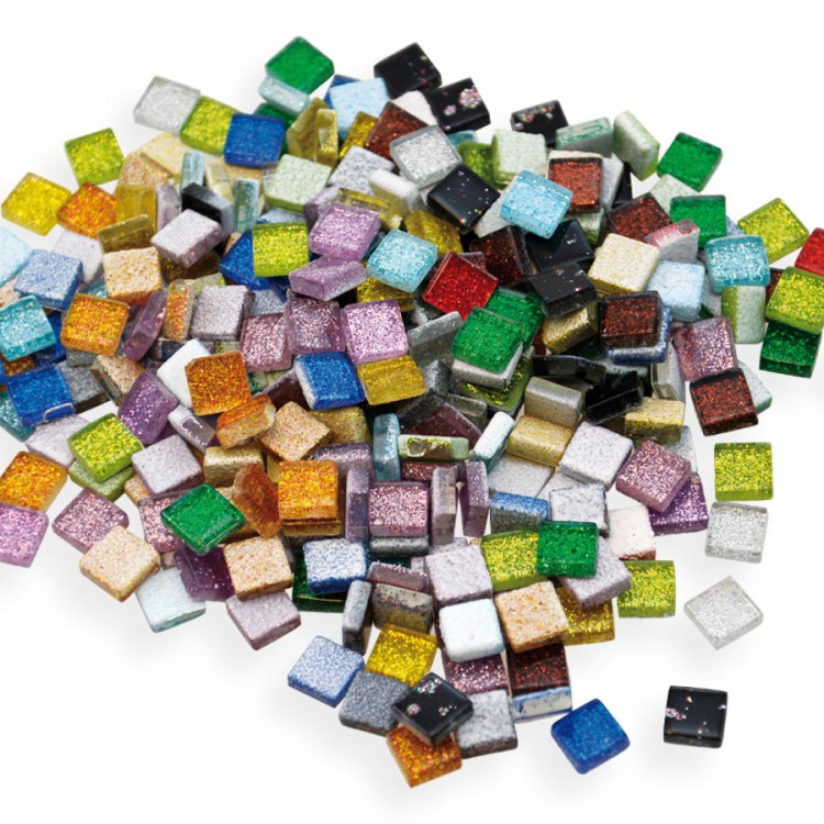 Playbox | Mosaikmix glitter, ca. 300 stk