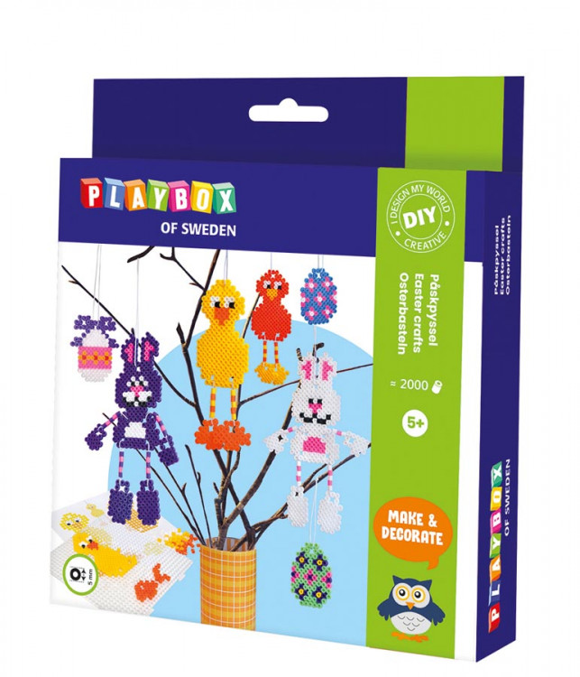 Playbox | Perler - Påskepynt - 2.000 stk