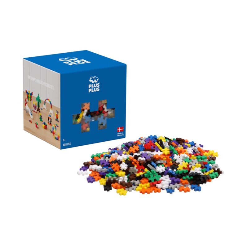 Plus-Plus | Plus-Plus i æske - 600 stk. Basis
