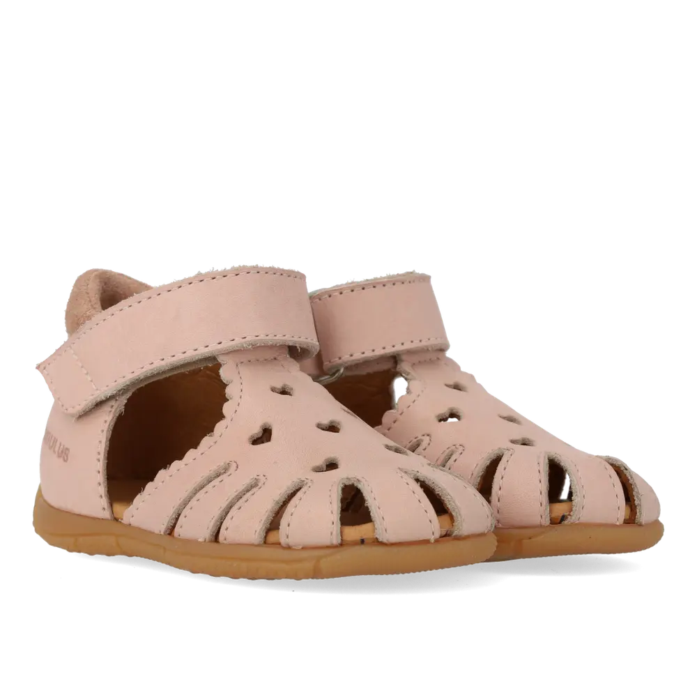 Prewalker sandal med hjerte - Rosebud/Rosebud - 21