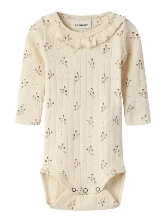 Rachello Ria Langærmet Body - Novelle Peach - 80