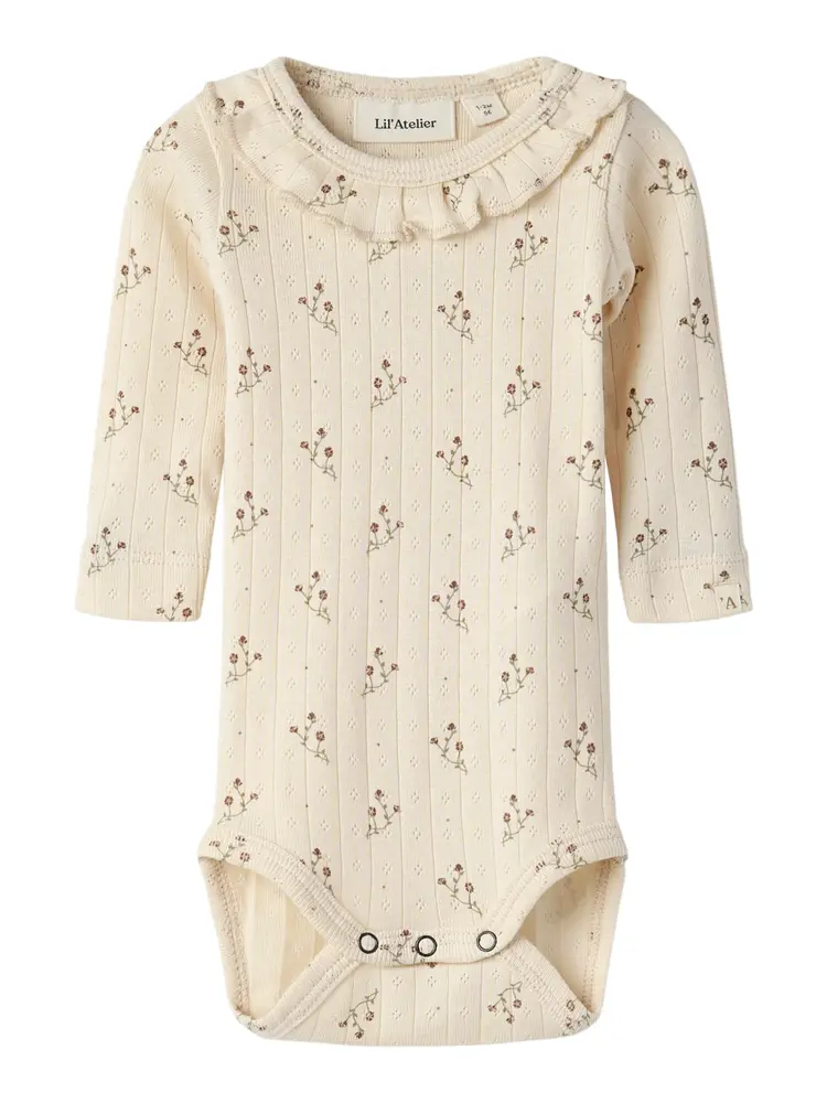 Rachello Ria Langærmet Body - Novelle Peach - 80