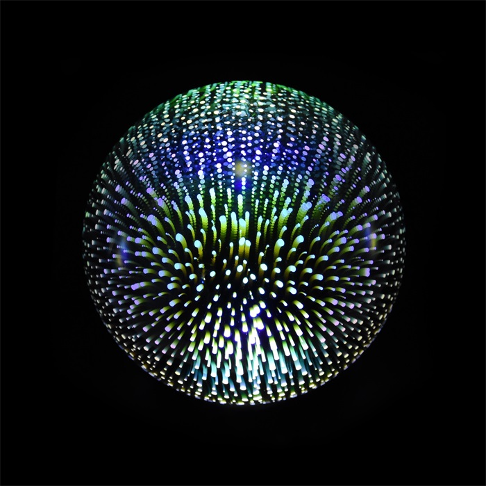 Robetoy | 3D glas lampe m. LED lys