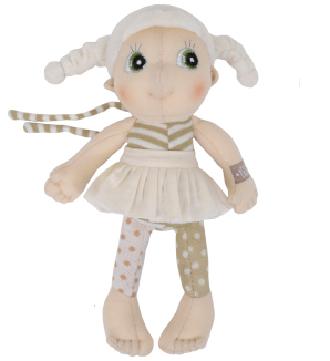 Rubens Barn | Rubens EcoBuds Mini dukke, 23 cm. Lilly