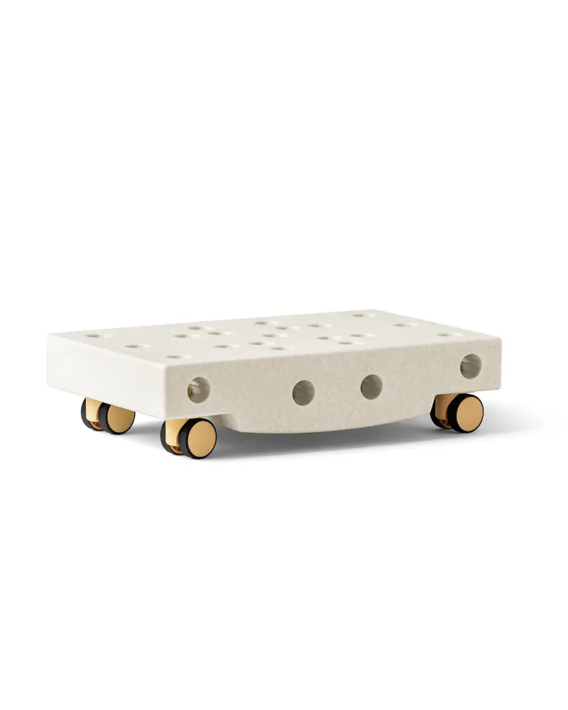 Scooter board Sand Grey / Honey Yellow