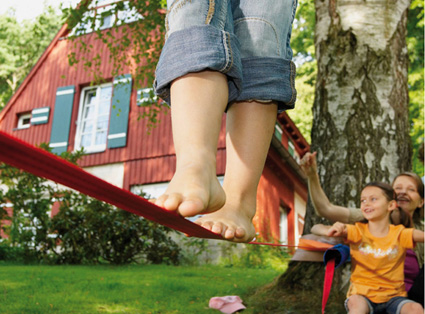 Slackline | Slackline balancesæt - Begynder/Family