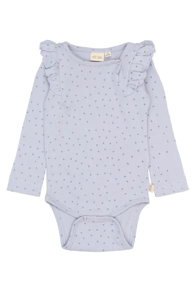 Sonja Langærmet Body - Cosmic Sky Heart - 56 CM