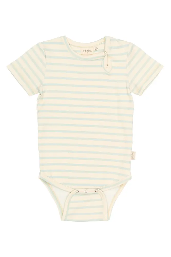 Sun Kortærmet Body - Winter Sky Striped - 74