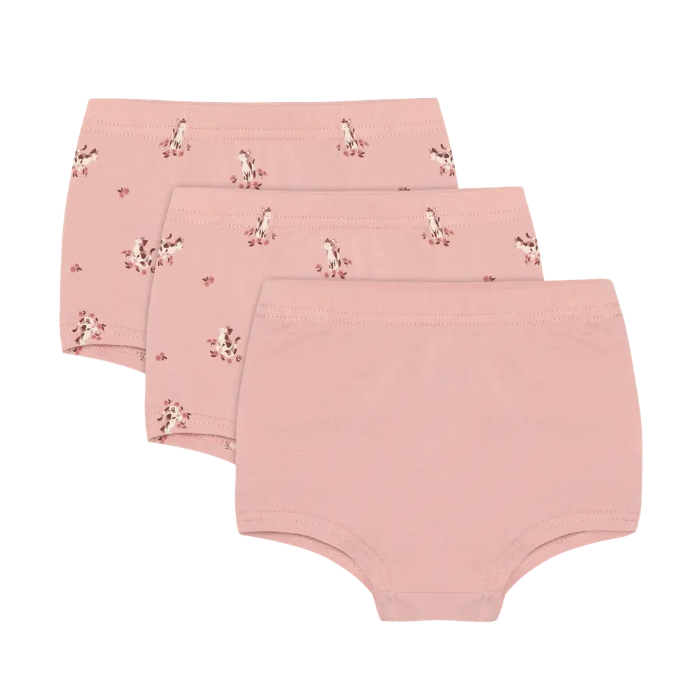 Trusser - 3 pak - Misty Rose - 90