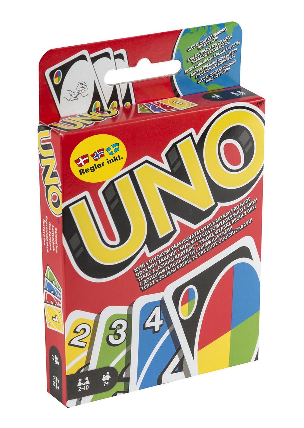 UNO Basis Kort Med Joker - kortspil - Legekammeraten.dk