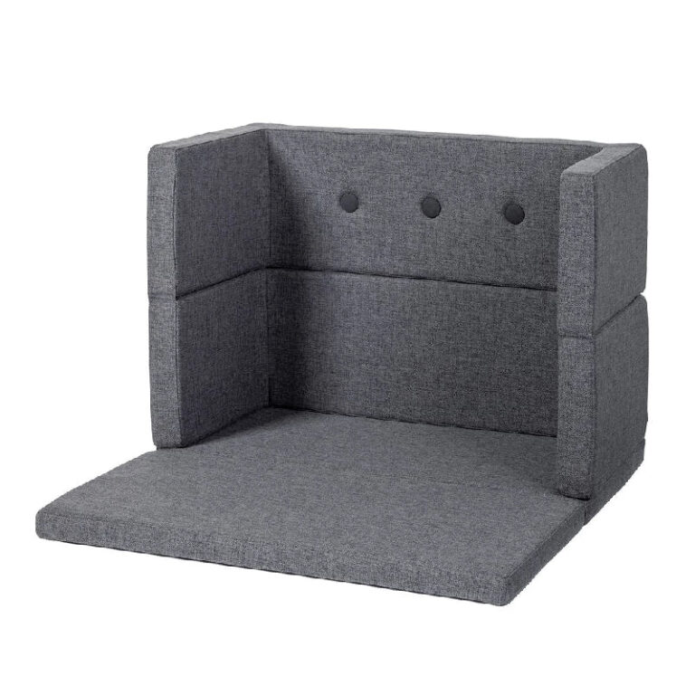 by Klipklap Play Fold - Square - Blue Grey w. Grey