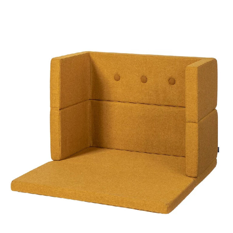 by Klipklap Play Fold - Square - Mustard w. Mustard