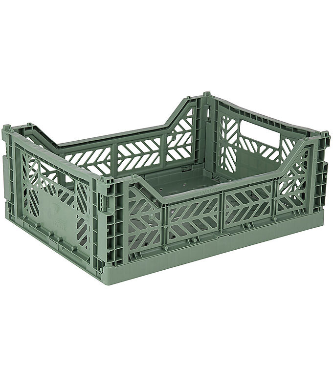 Aykasa Foldekasse - 40x30x15 cm - Midi - Almond Green
