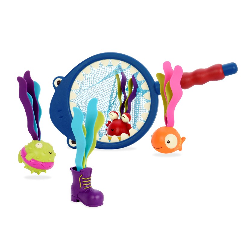 B. Toys | Badeleg - Fiskesæt Finley Haj, fisk og dyk