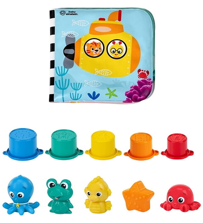 Baby Einstein Badelegetøj - Opus's Bath Pals - 11 Dele