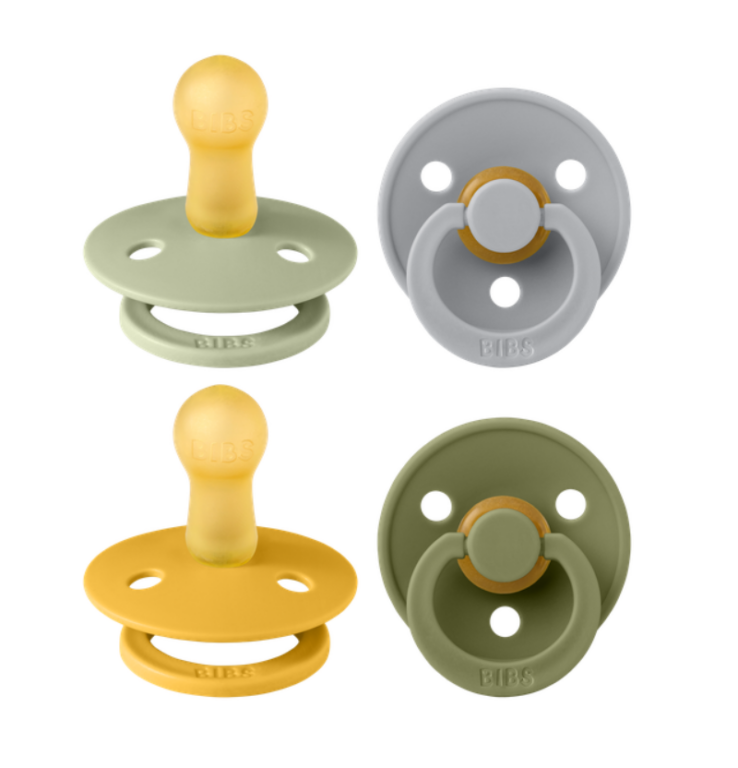 Bibs Colour 4-pak Str 2 - Green Garden Lush