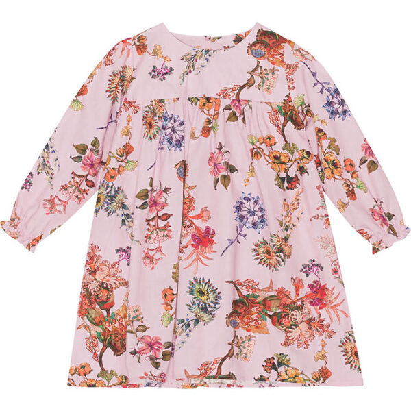 Christina Rohde Kjole - Lilla m. blomster Christina Rohde Kjole - Lilla m. blomster