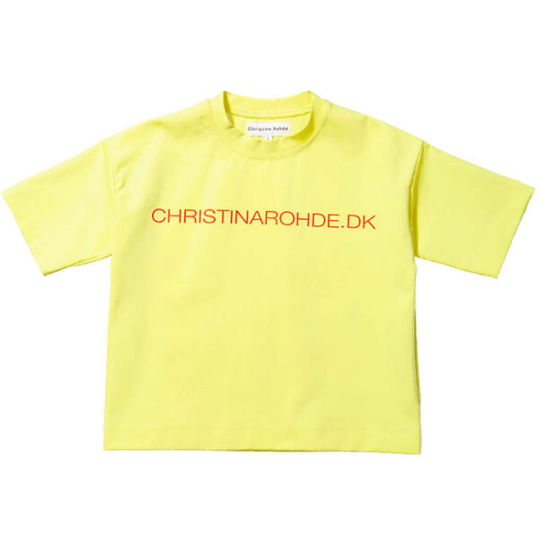 Christina Rohde T-shirt - Gul Christina Rohde T-shirt - Gul