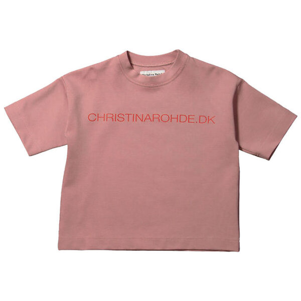 Christina Rohde T-shirt - Rose Christina Rohde T-shirt - Rose