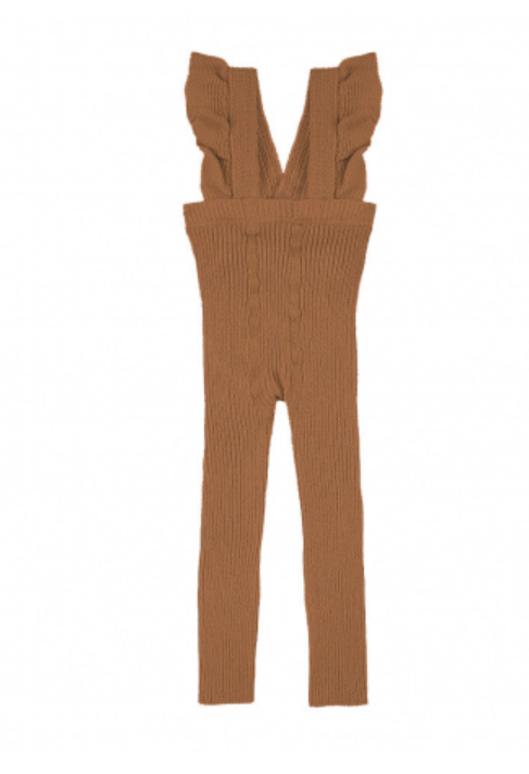 Condor Leggings med Flæse seler - Canela - 3-6 mdr.