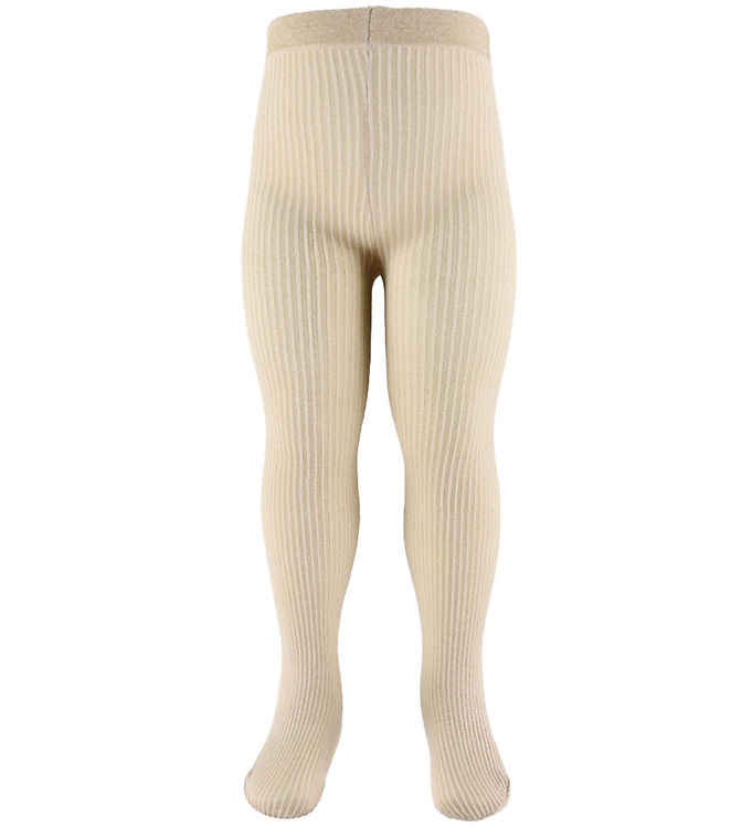 Condor Strømpebukser - Beige m. Glimmer Condor Strømpebukser - Beige m. Glimmer