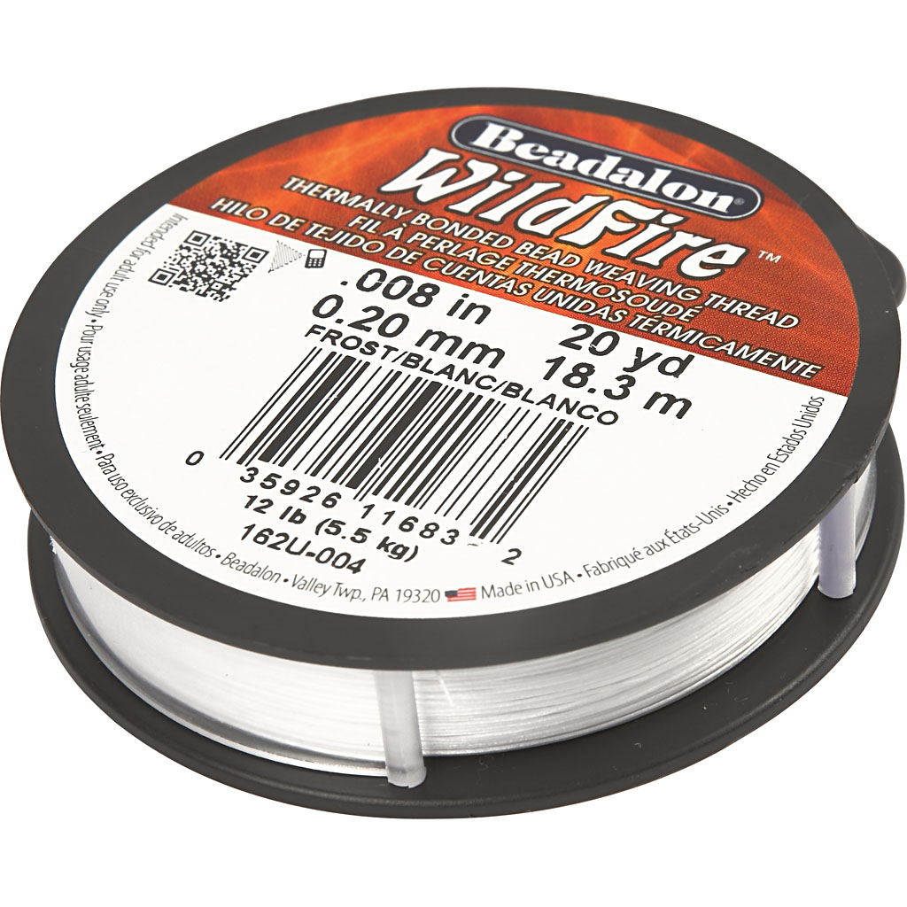 Creativ Company | Perlevæv tilbehør - Smykketråd 0,20 mm. Creativ Company | Perlevæv tilbehør - Smykketråd 0,20 mm.