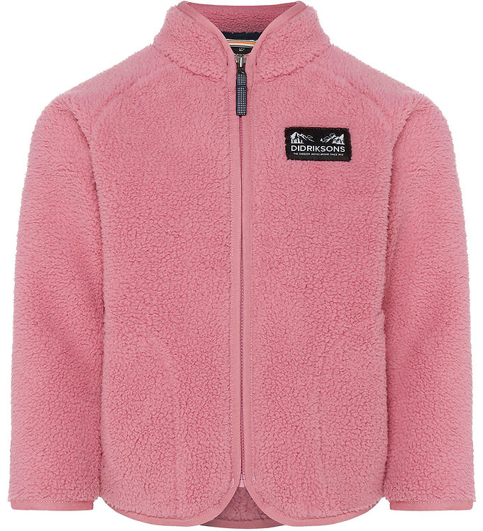 Didriksons Fleecejakke - Gibbs - Heather Pink Didriksons Fleecejakke - Gibbs - Heather Pink
