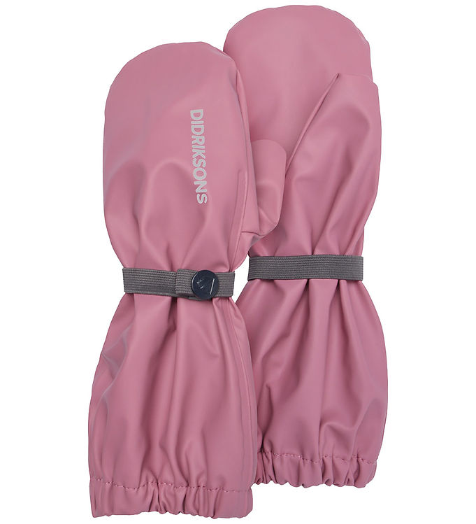 Didriksons Luffer m. Fleece - PU - Pileglove - Heather Pink