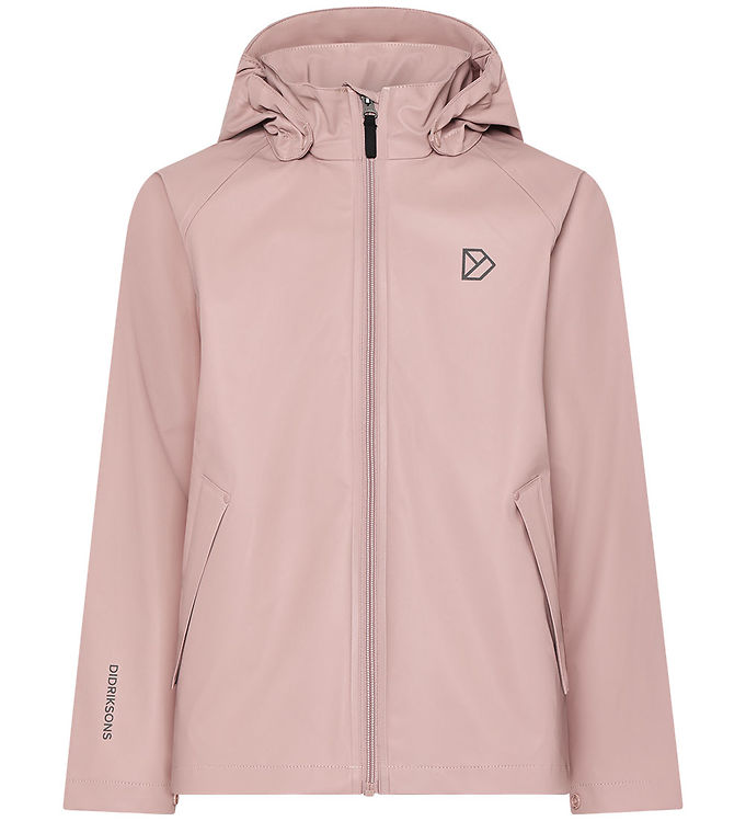 Didriksons Regnjakke - PU - Hepta - Vintage Pink