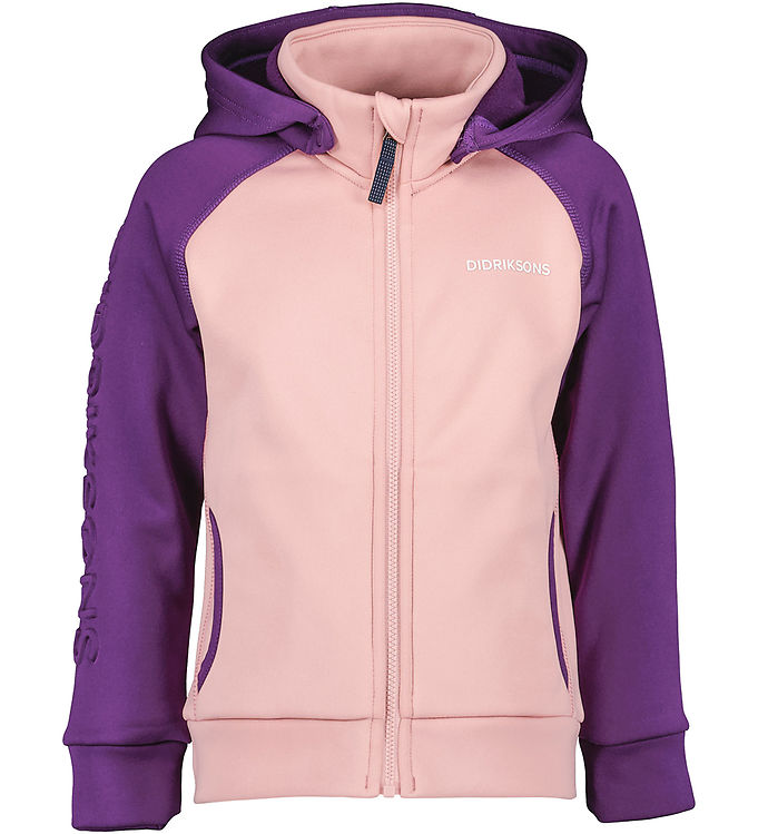 Didriksons Softshelljakke m. Fleece - Corin - Dusty Pink Didriksons Softshelljakke m. Fleece - Corin - Dusty Pink