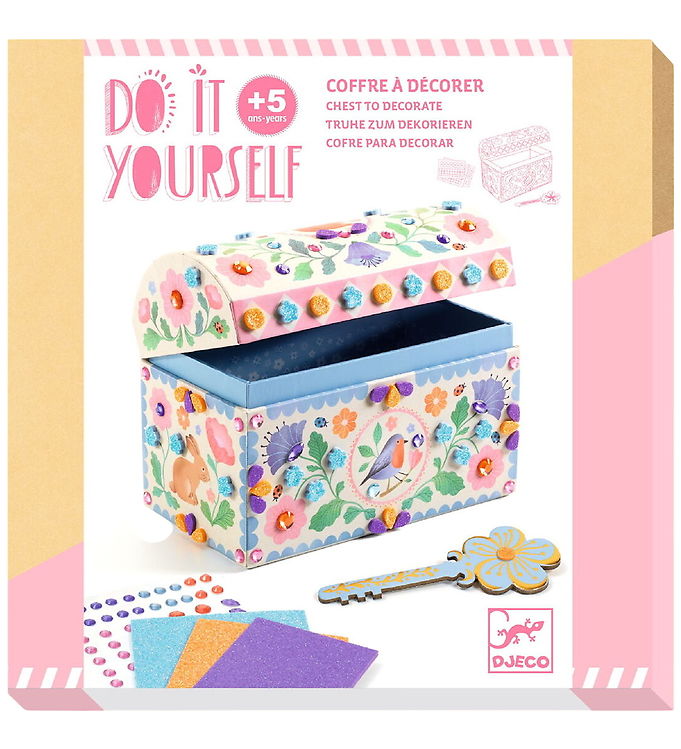Djeco Kiste DIY - Mini Boites - Precious Treasure Djeco Kiste DIY - Mini Boites - Precious Treasure