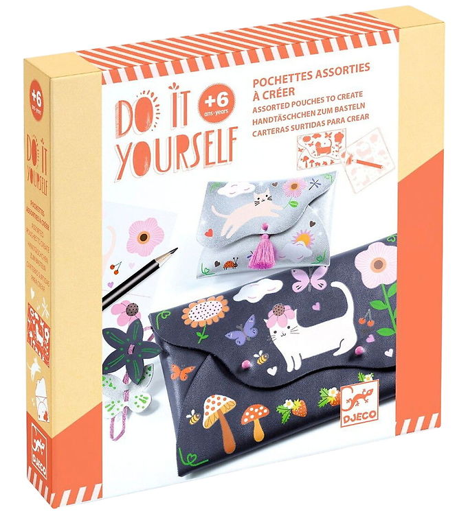 Djeco Kreasæt - Do It Yourself - Lav Din Egen Taske Djeco Kreasæt - Do It Yourself - Lav Din Egen Taske