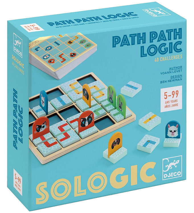 Djeco Logikspil - Path Path Logic Djeco Logikspil - Path Path Logic