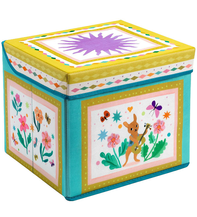 Djeco Opbevaringskasse - 29x26x25 cm - Caravan Djeco Opbevaringskasse - 29x26x25 cm - Caravan