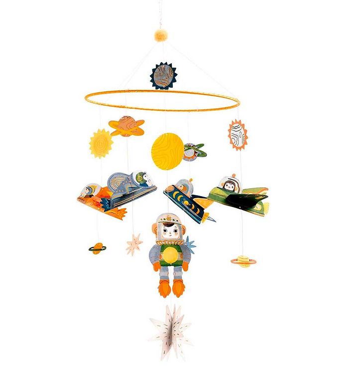 Djeco Uro - Papir - 50 x 20,5 cm - Spaceships Djeco Uro - Papir - 50 x 20,5 cm - Spaceships