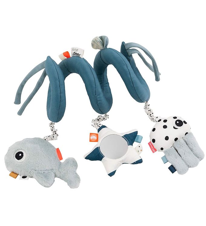 Done By Deer Aktivitetslegetøj - Sea Friends - Blue Done By Deer Aktivitetslegetøj - Sea Friends - Blue