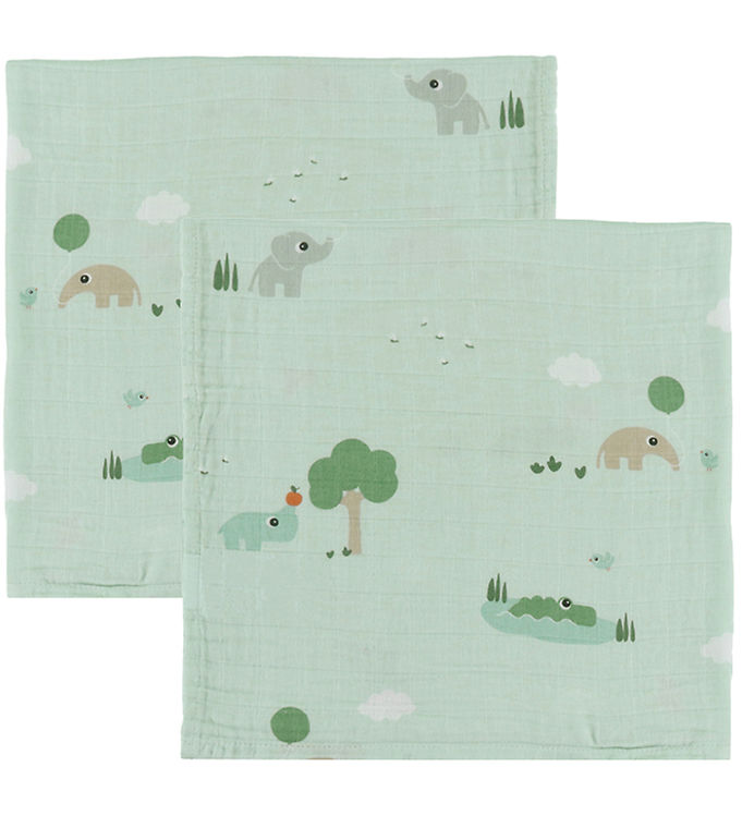 Done By Deer Stofble - 2-pak - 65x65 cm - Playground - Blå