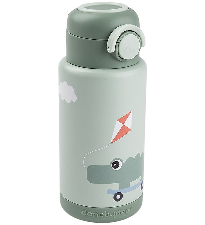 Done by Deer Termoflaske - 340 ml - Playground - Grøn