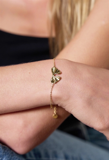ELINE L'ATELIER Sløjfe Armbånd Guld ELINE L'ATELIER Sløjfe Armbånd Guld