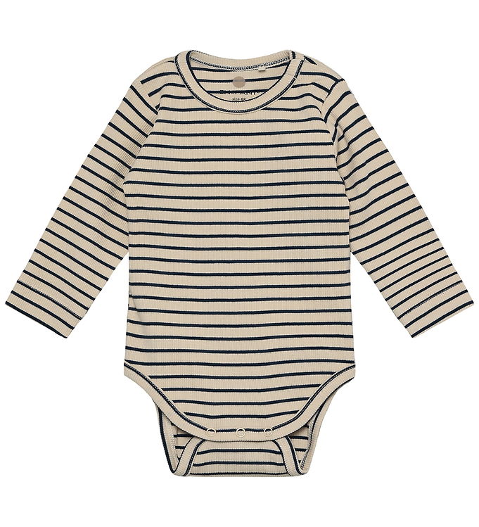 En Fant Body l/æ - Rib - Medieval Blue En Fant Body l/æ - Rib - Medieval Blue