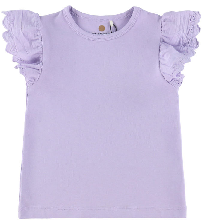 En Fant T-shirt - Purple Heather En Fant T-shirt - Purple Heather