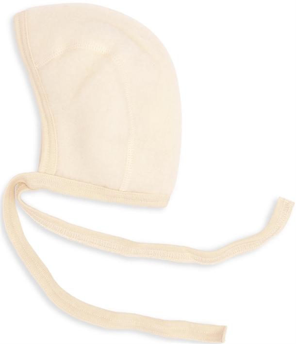 Engel Hue - Uld - Baby Bonnet Natural Engel Hue - Uld - Baby Bonnet Natural