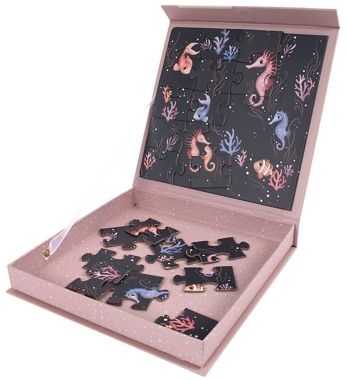 Filibabba Magnetisk Puslespil - 20 Brikker - Søheste