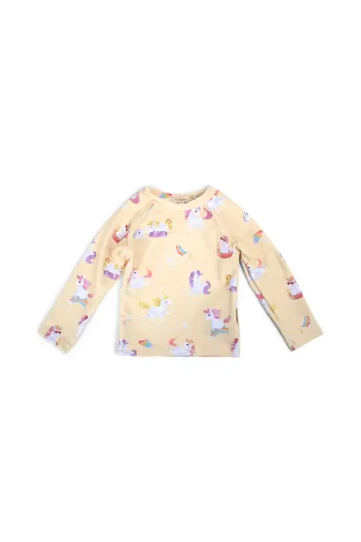 Filibabba Nor UV Badebluse - Yellow - 1-2 ÅR