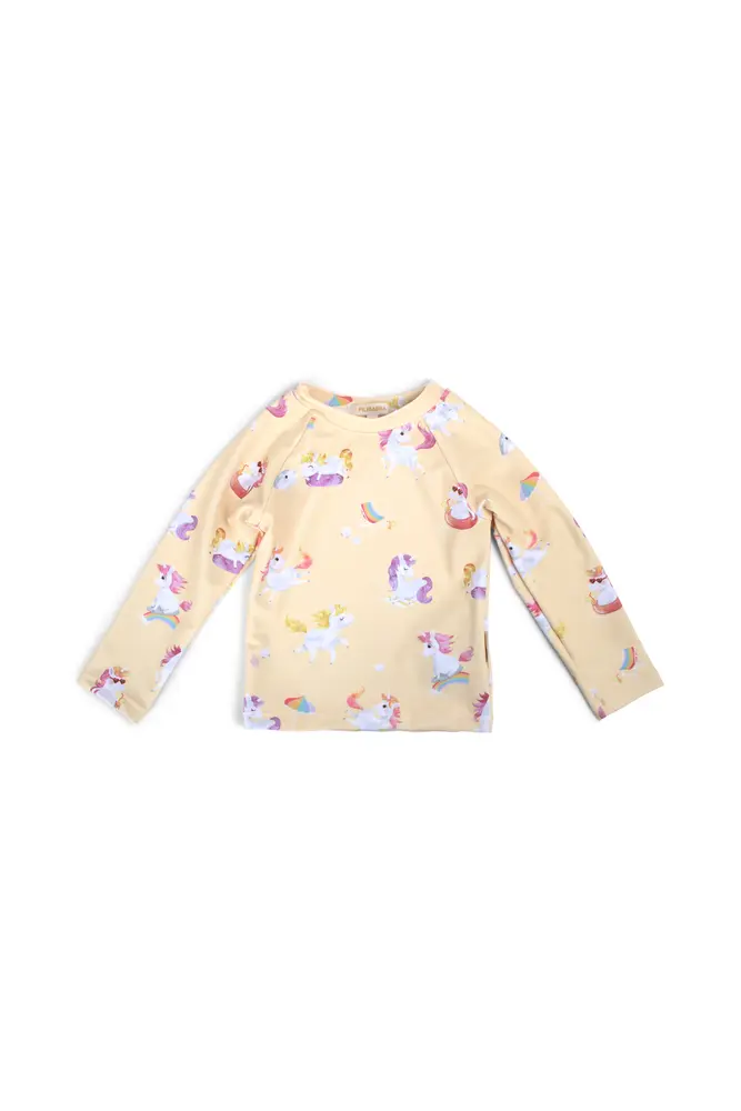 Filibabba Nor UV Badebluse - Yellow - 1-2 ÅR
