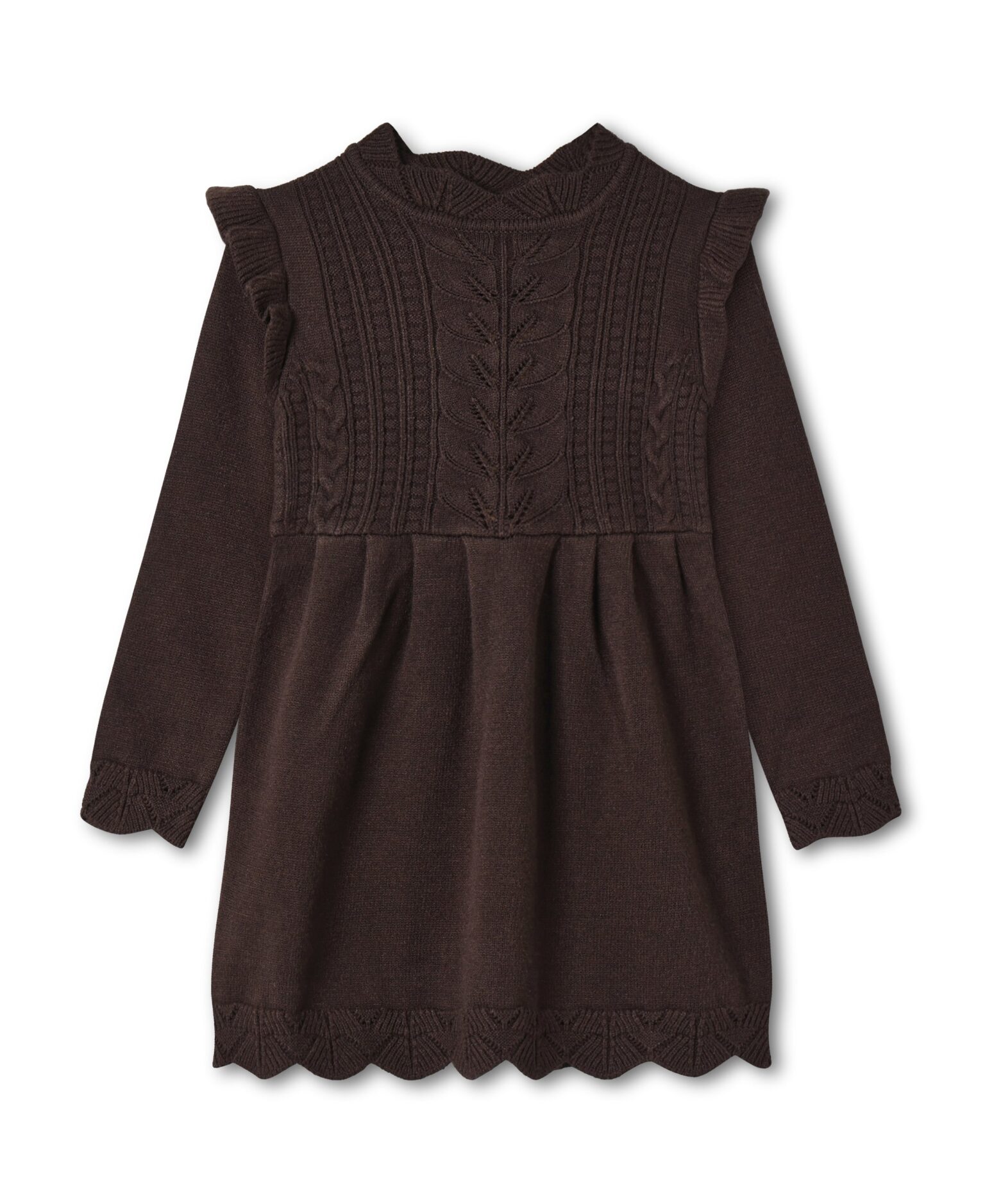 Fliink Alilly Dress - Coffee Bean - 86 cm
