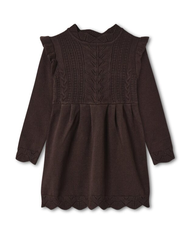 Fliink Alilly Dress - Coffee Bean - 86 cm Fliink Alilly Dress - Coffee Bean - 86 cm