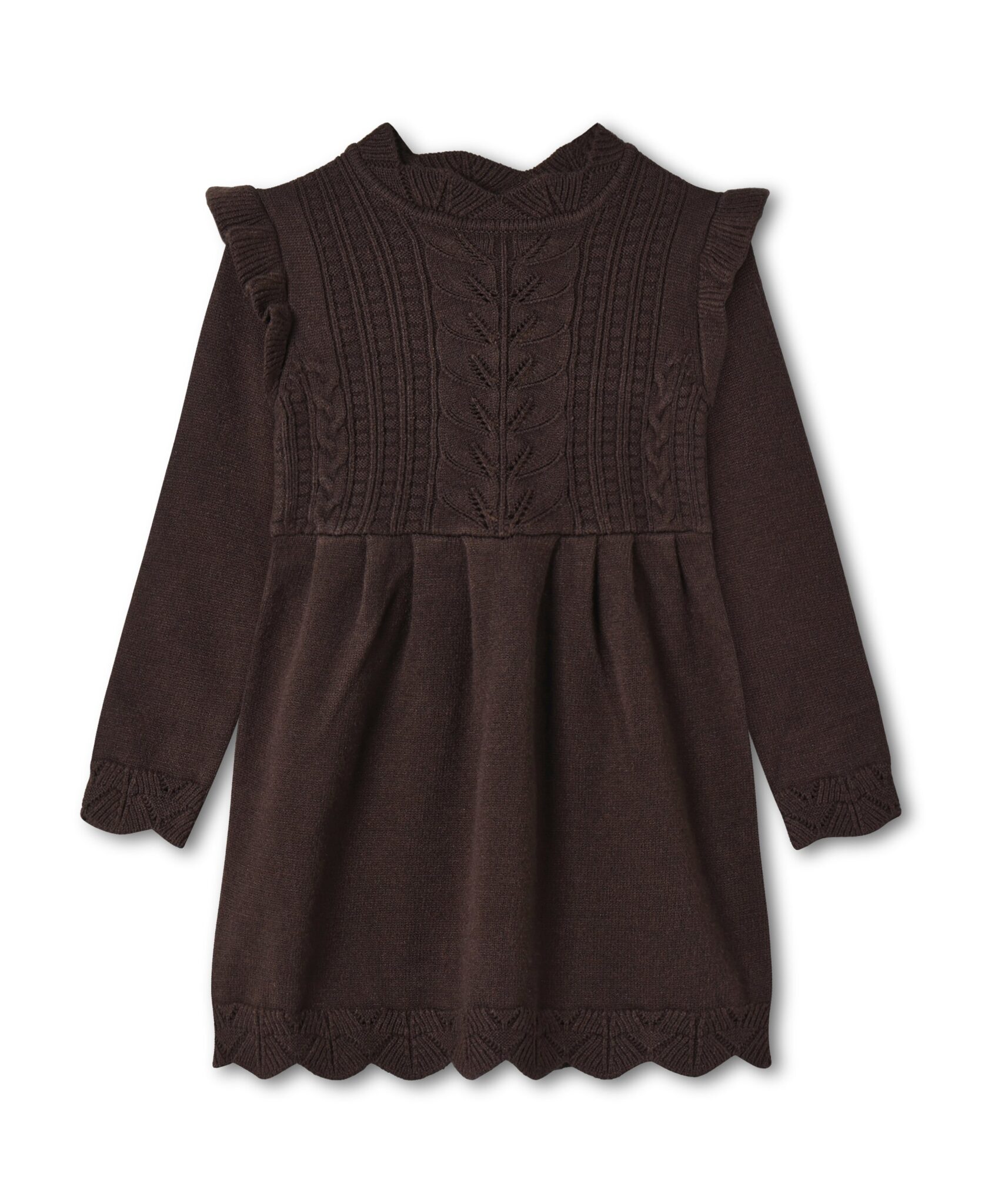 Fliink Alilly Dress - Coffee Bean - 86 cm