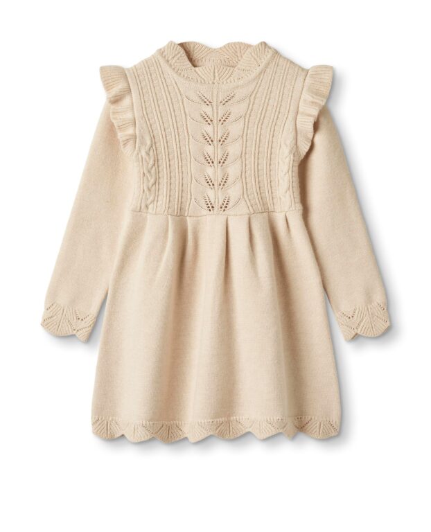 Fliink Alilly Dress - Sandshell - 86 cm