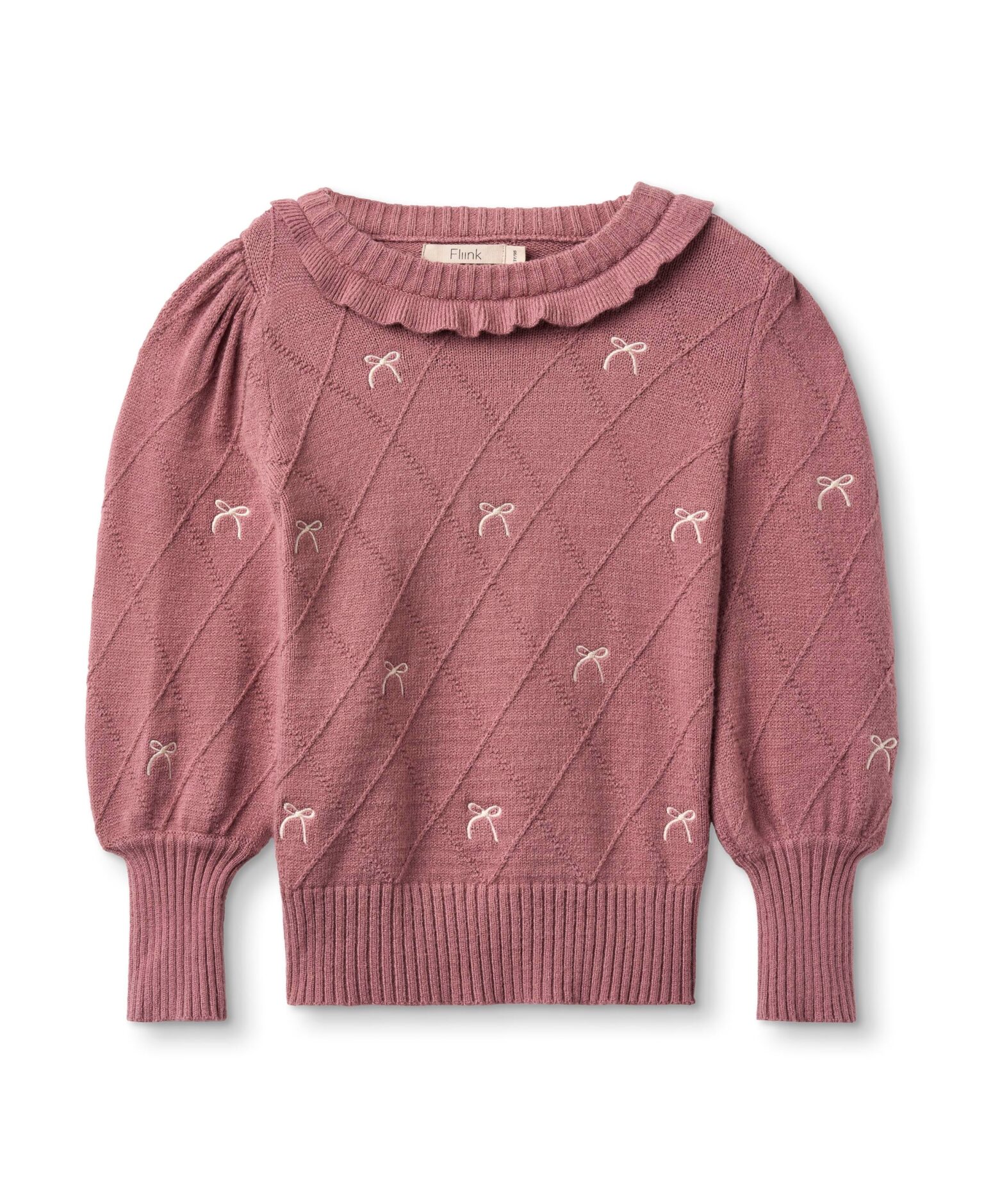 Fliink Alon Bow Blouse - Ash Rose - 86 cm Fliink Alon Bow Blouse - Ash Rose - 86 cm